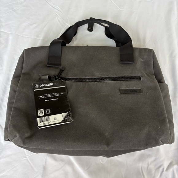 PacSafe Gray Briefcase InstaSafe Series w/RFID - Picture 1 of 16